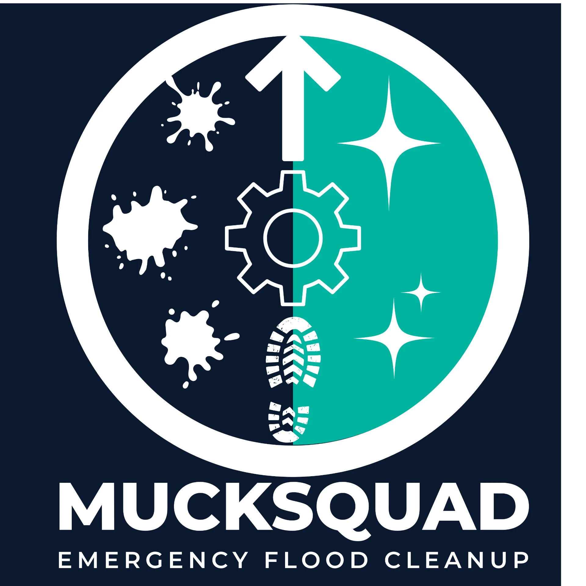 MuckSquad Emergency Flood Cleanup Logo